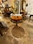 This 19th century Italian walnut inlaid occasional table is a stylish and elegant piece of furniture. The intricate inlaid...