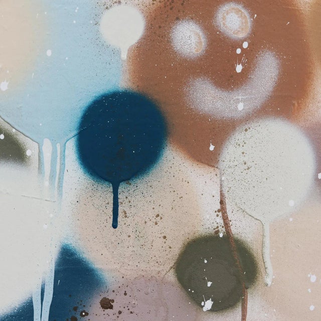 Los Angeles artist Amber Goldhammer paints dramatic abstract compositions in acrylic on canvas featuring energetic...