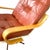 Late 20th Century Mid-Century Style Tufted Upholstery and Bentwood Swivel Lounge Chair For Sale - Image 5 of 17