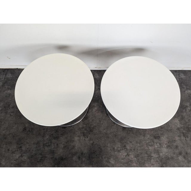 Space Age Style Tulip Tables, Set of 2 For Sale - Image 5 of 8