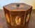 Antique Early 19th Century English George III Hexagonal Mahogany Tea Caddy of Elegant Proportion With Paterae Fan Inlay For Sale - Image 18 of 18