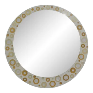 1970s Italian Mid-Century Modern Mirror