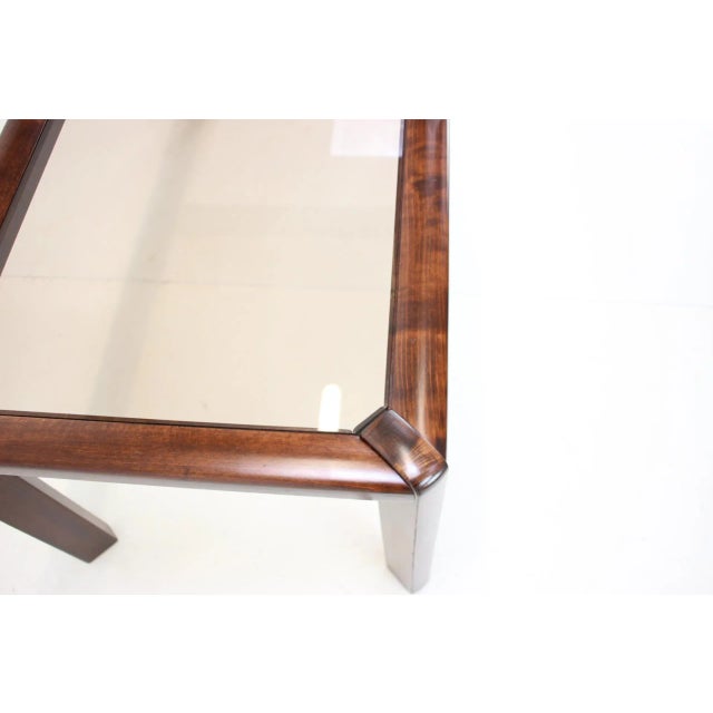 Wood Mid-Century Czechoslovakian Coffee Table, 1970s For Sale - Image 7 of 12