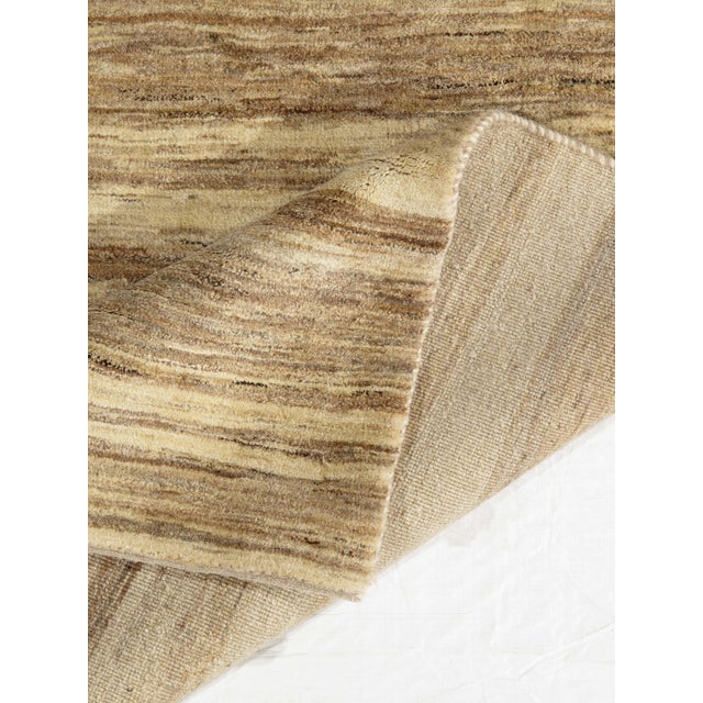 Vintage Persian Hand-Knotted Gabbeh Rug 3'6" X 6' For Sale - Image 4 of 4