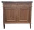 Louis VII Style Low Sideboard in Mahogany and Marble For Sale