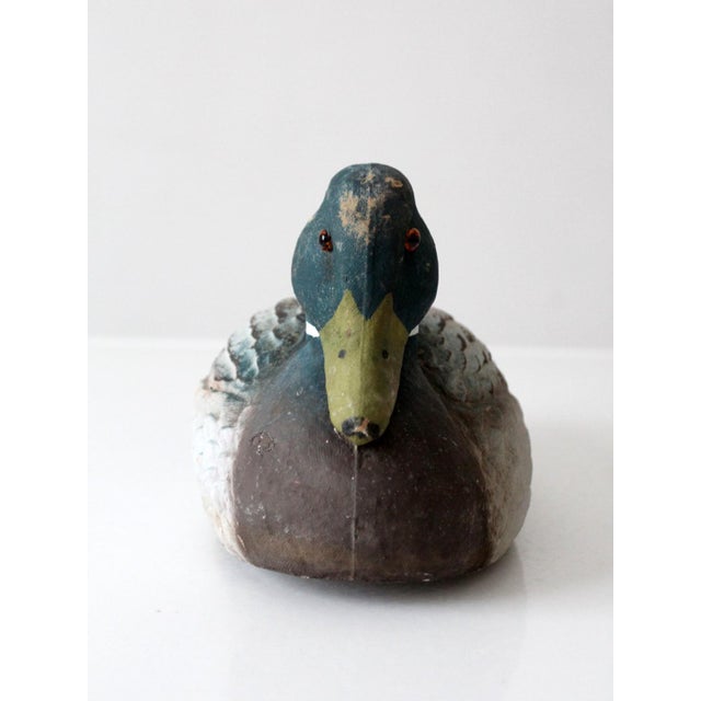 Vintage Carry Lite Mallard Duck Decoy For Sale - Image 11 of 14