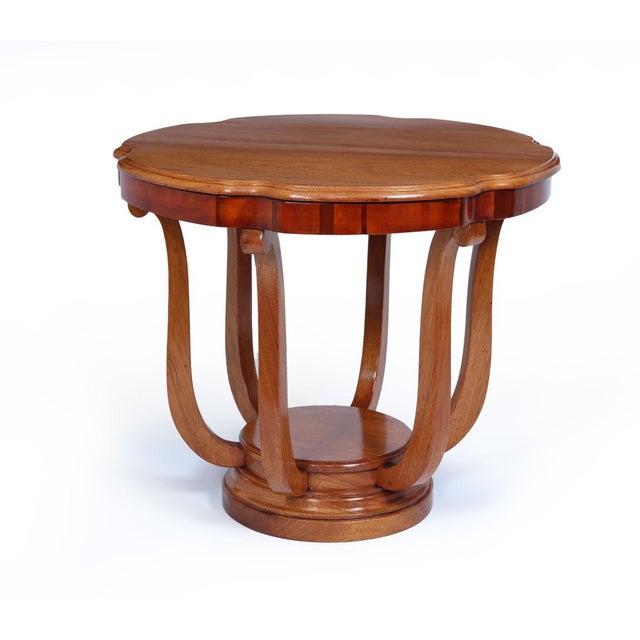 Art Deco French Centre Table in Mahogany, 1925 For Sale - Image 4 of 13
