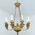 Wood 19th Century French Carved and Painted Chandelier For Sale - Image 7 of 16