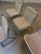 Chrome Cantilever Chairs with Cream Seat Cushions by Gastone Rinaldi for Rima, Set of 4 For Sale - Image 9 of 11