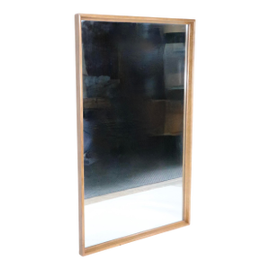 Mid Century Bleached Mahogany Framed Mirror C 1950/60's
