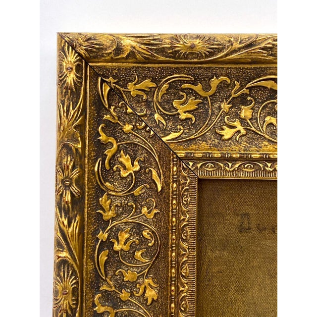 Mid-Century Modern Mid Century Orientalist Painting Listed Artist For Sale - Image 3 of 5