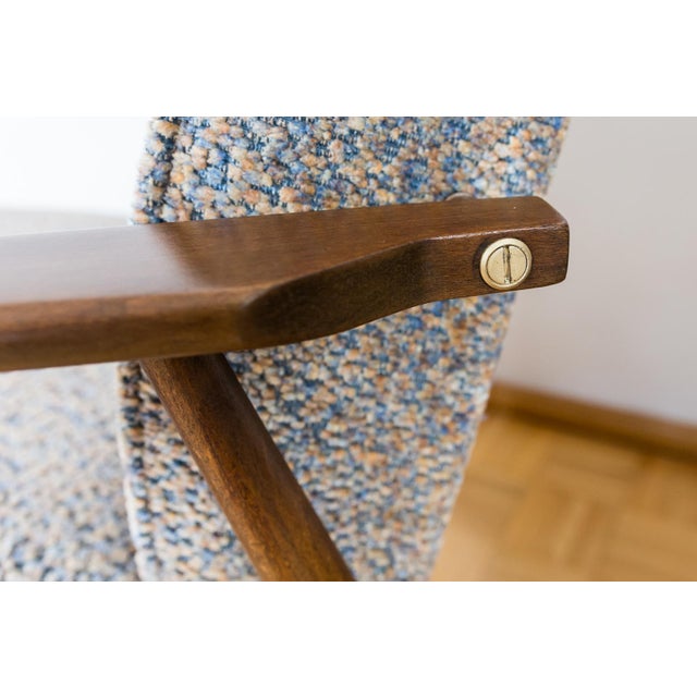 Vintage Lounge Chairs by H. Lis, Poland, 1960s, Set of 2 For Sale - Image 3 of 15