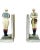 Mid-Century Modern Pair Vintage Kentucky Tavern Creations Equestrian Jockey Bookends For Sale - Image 3 of 13