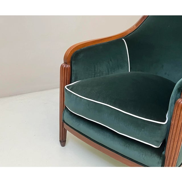 1930s Art Deco Armchair, 1930s For Sale - Image 5 of 7