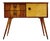 Small Mid-Century German Walnut and Beech Sideboard, 1950s For Sale