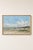 Vintage French beach art print by Eugène Boudin featuring the Deauville coast, luminous blue skies, and an atmospheric...