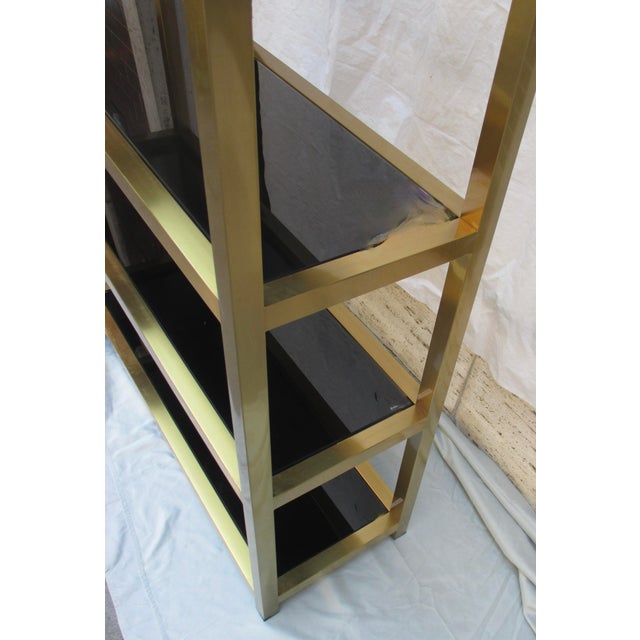 Safavieh Musetta Brushed Gold Etegere For Sale In New York - Image 6 of 13