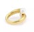 Cartier Cartier 18k Yellow Gold Toi Et Moi Akoya Pearls Bypass Ring, Size 7 For Sale - Image 4 of 5