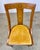 Antique 19th Century Inlaid French Empire Biedermeier Gondola Style Side Chairs For Sale - Image 9 of 12