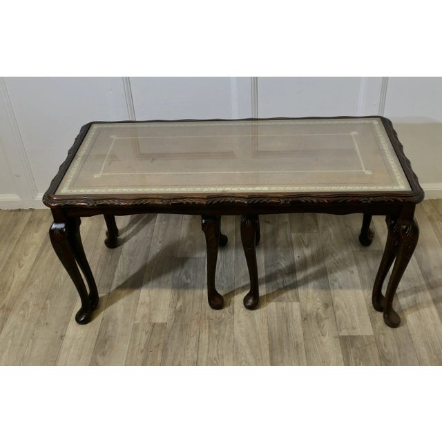 Vintage Nest of Tables, 1950s, Set of 3 For Sale - Image 9 of 9