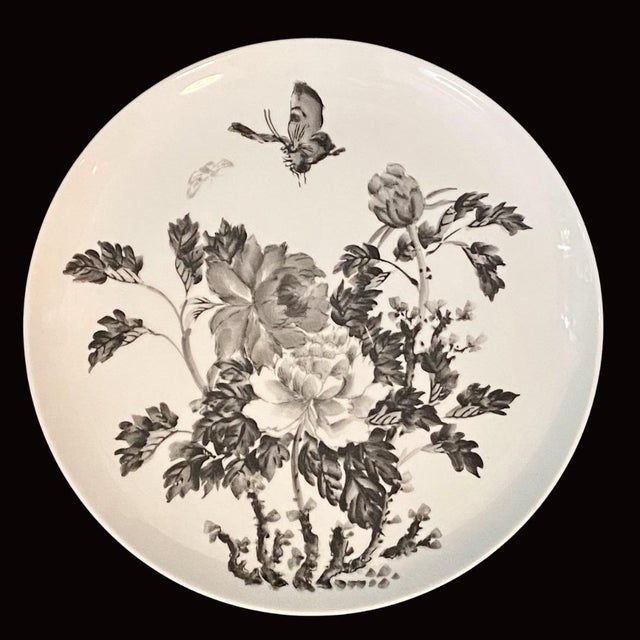 Mid-Century Modern Mid 20th Century Mid Century Modern Dorthy Thorpe China 10 Inch Plate For Sale - Image 3 of 3