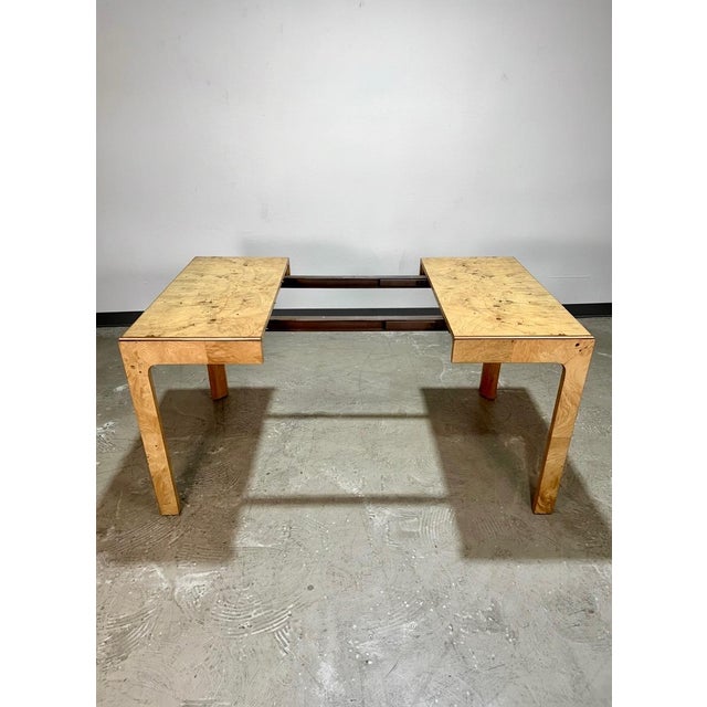 Mid 20th Century Henredon Scene Two Burl Dining Table For Sale In Tampa - Image 6 of 16