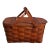 Mid 20th Century Picnic Basket by Wov-N-Wood by Jerywil For Sale