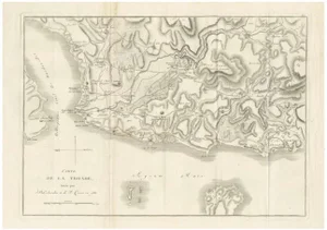 Map of the Troad Region by Tardieu, 1802