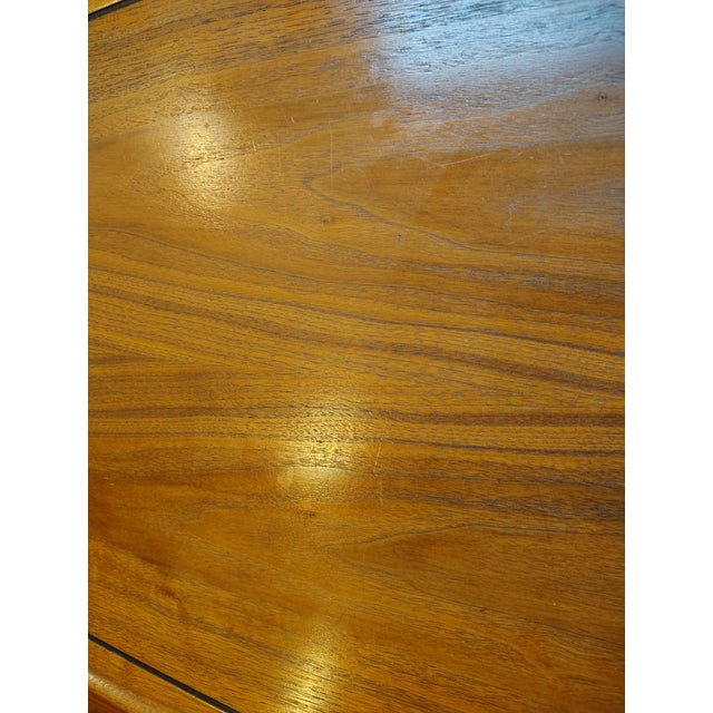 Brown Mid-Century Drexel Declaration Surfboard Coffee Table For Sale - Image 8 of 18