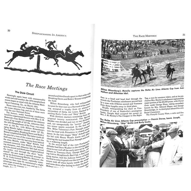 "Steeplechasing in America" 1974 Cooper, John E. For Sale - Image 9 of 11