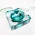 Vintage Murano Glass Ashtray in Green Glass, 1970s For Sale - Image 12 of 13