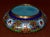 Vintage Chinese Small Cloisonné Bowl With Floral Interior For Sale In Philadelphia - Image 6 of 13