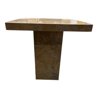 Stone International Side Table For Sale