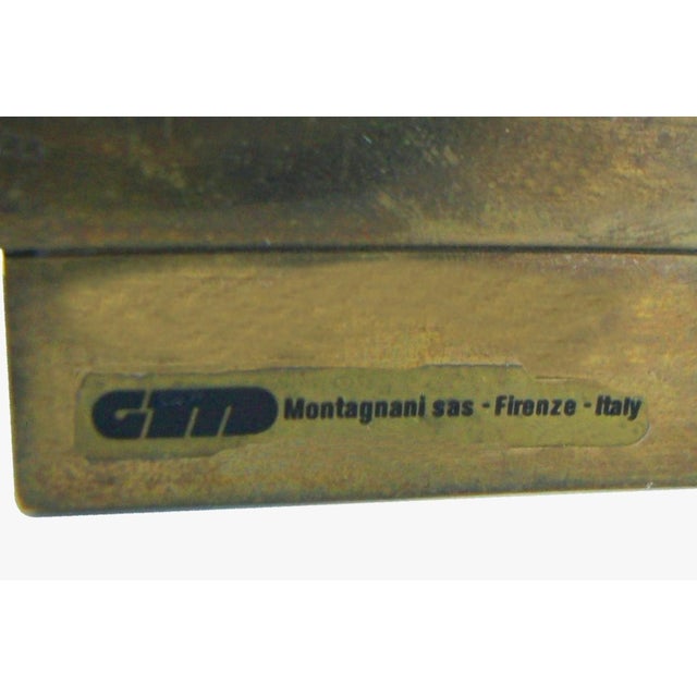 Montagnani Gilded Metal and Wood Marquetry Box, circa 1970 For Sale - Image 9 of 10