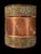 Metal Antique Copper & Repoussé Brass Victorian-Style Wastepaper Basket / Decorative Waste Bin For Sale - Image 7 of 10