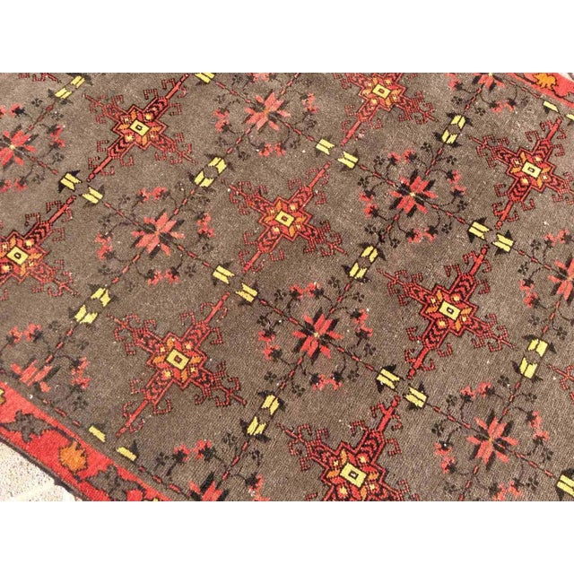 1960s Hand Knotted Vintage Anatolian Rug - 48" X 102" For Sale - Image 11 of 12