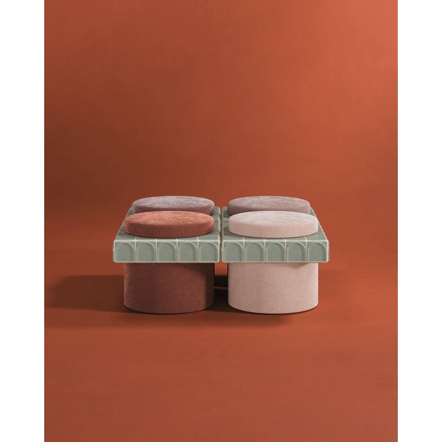 Enigma II Stool Handmade by Malabar For Sale - Image 12 of 18
