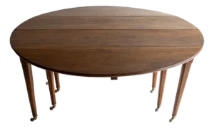 18th Century Drop Leaf Directoire Dining Table