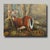 Traditional Large White Tail Deer Painting on Canvas For Sale - Image 3 of 5
