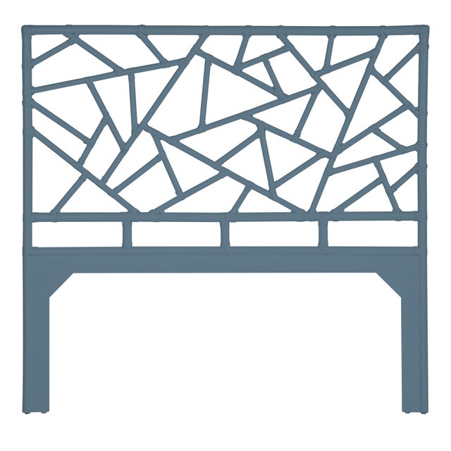 Natural rattan, leather bindings, and master craftsmanship make the Tiffany bed a true statement piece. Crafted from...