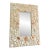 Stunning Handmade Seashell Mirror 13.5" X 19" For Sale