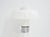 White lamp made of plastic and metal. Double switch to choose to turn on part or all of the lamp. Wear consistent with age...