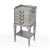 Hardwick 4 Drawer Chest, Gray For Sale - Image 12 of 12