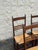 Set of 6 Rustic Vintage Ladder Back and Rush Seat Dining Chairs For Sale - Image 11 of 14