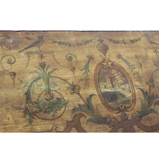 19th Century Pair of Painted Italian Venetian the Commodes For Sale - Image 11 of 13