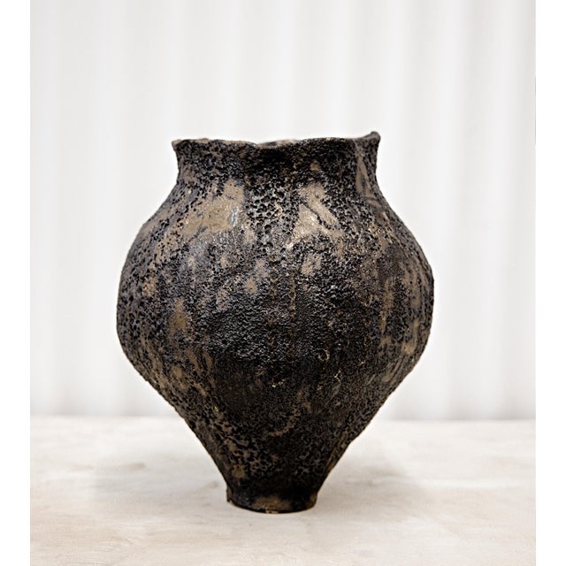 Traditional Textured Moon Jars For Sale - Image 10 of 10