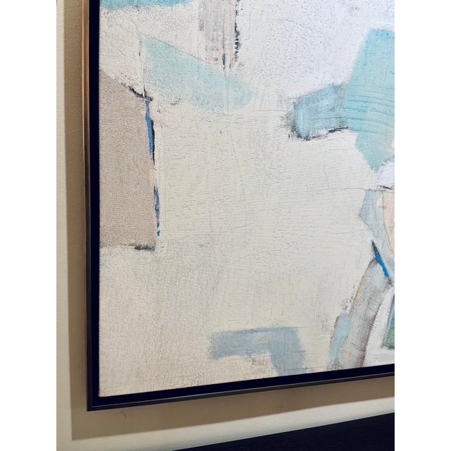 Abstract Abstract Modern Elder Giclee on Canvas Framed Print For Sale - Image 3 of 6