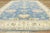Textile Vintage Blue Modern Oushak Rug - 09'02 X 12'00 For Sale - Image 7 of 9