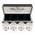 Vintage Towle Silverplate Mushroom Salt & Pepper Shakers, 2 Sets For Sale