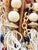 Vintage 1970s Bohemian Long Ivory Beaded Statement Necklace For Sale In New York - Image 6 of 13